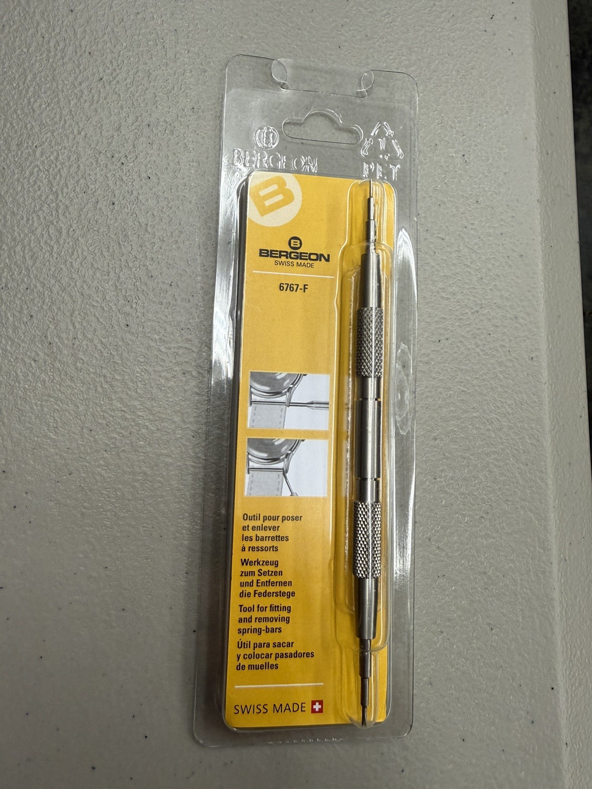 Bergeon 6767-F Spring Bar Watch Bracelet Tool