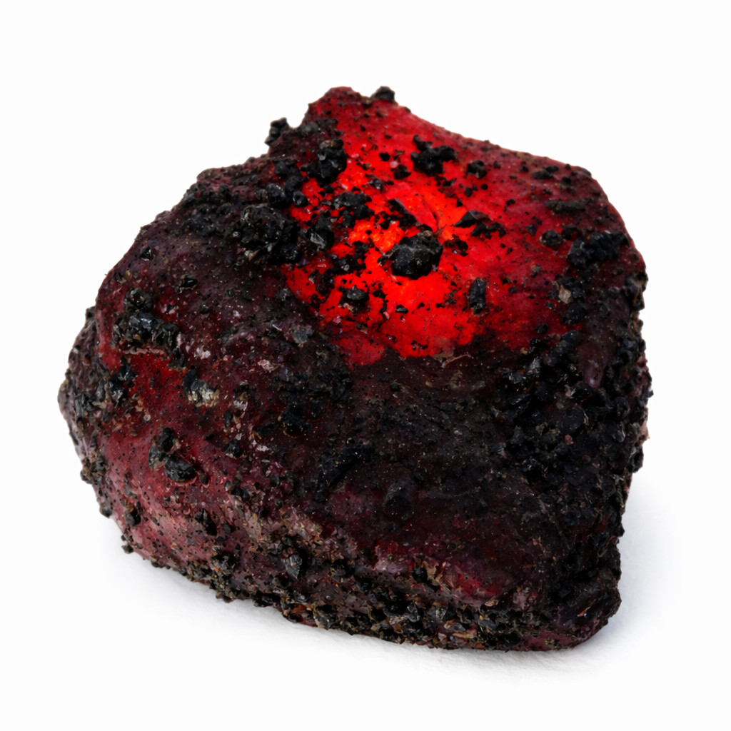 65 Ct NATURAL Red Ruby Huge ROUGH Earth Mined Loose Gemstone CERTIFIED For Her