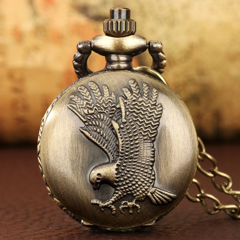 Multi-Style Mini Pocket Watch Designs Quartz Analog Vintage with Necklace Chain