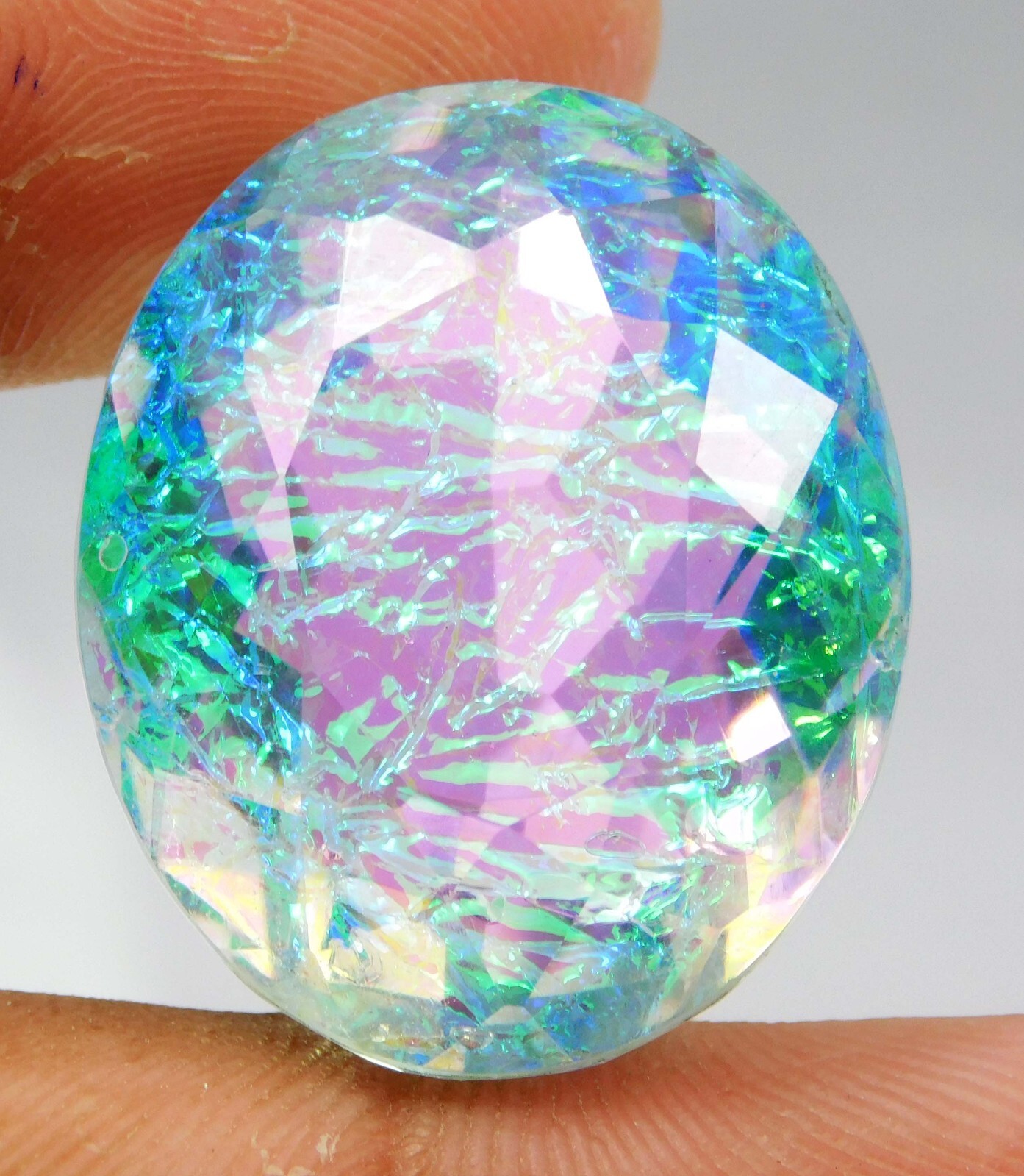 54.50 Ct Natural Monarch Fire Opal Doublet Oval Cut CERTIFIED Loose Gemstone