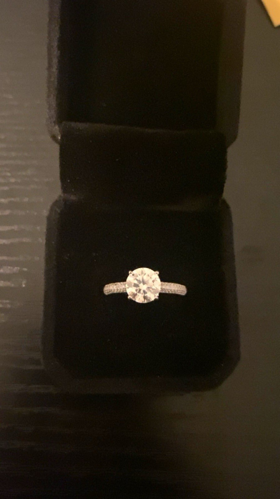 VVS1 2 CT Diamond Cut Engagement Ring