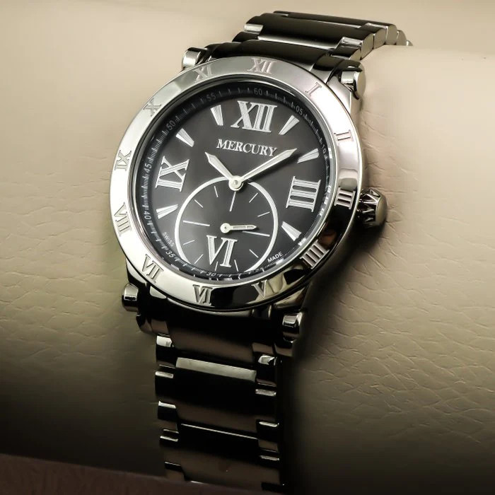 Mercury – Swiss Watch – ME255-SS-8 Swiss Quartz 36 mm ME255 50m (5 ATM, 169