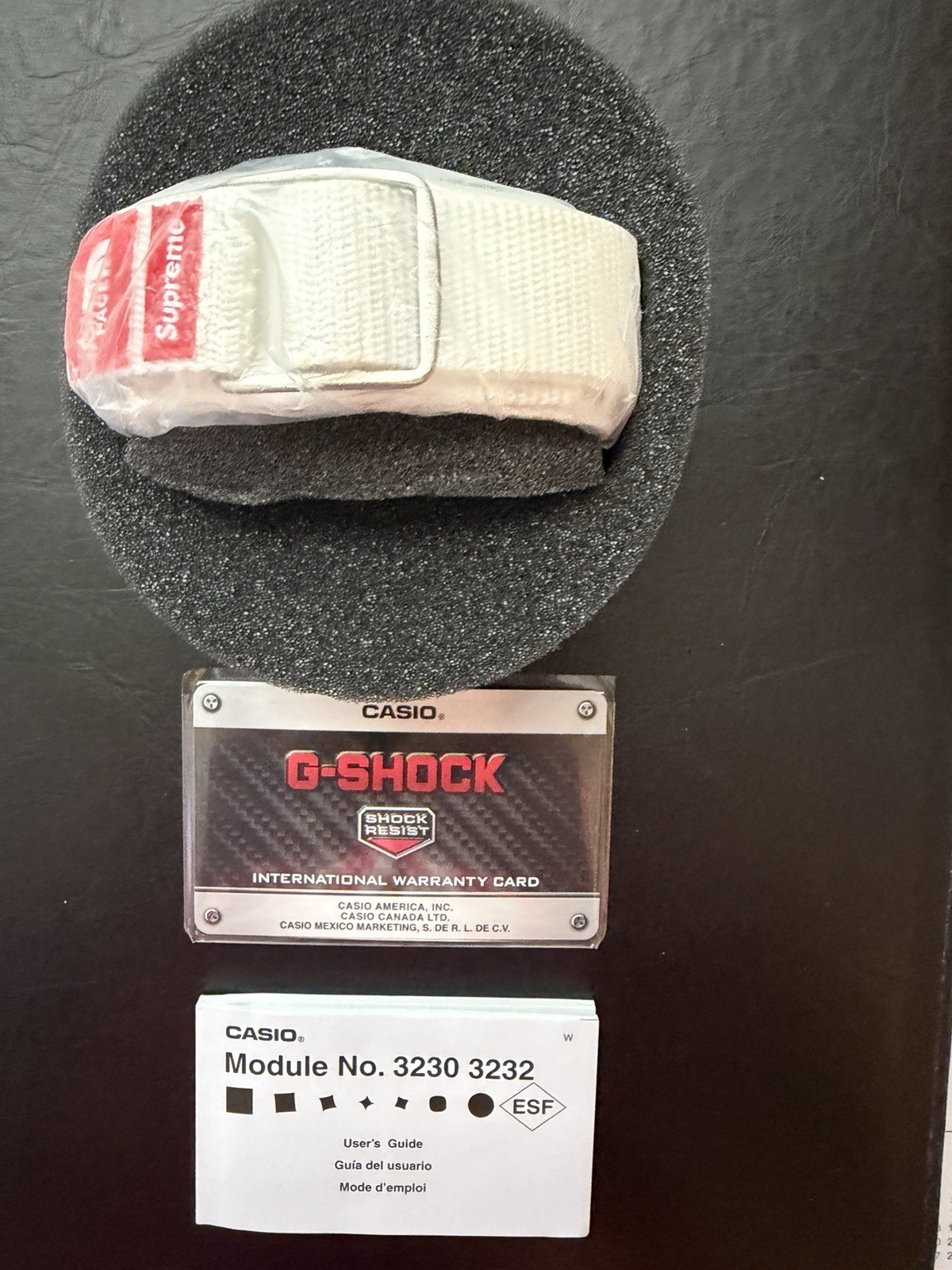 Supreme The North Face G-Shock DW-6900NS-7JR White Casio watch. (NEW)