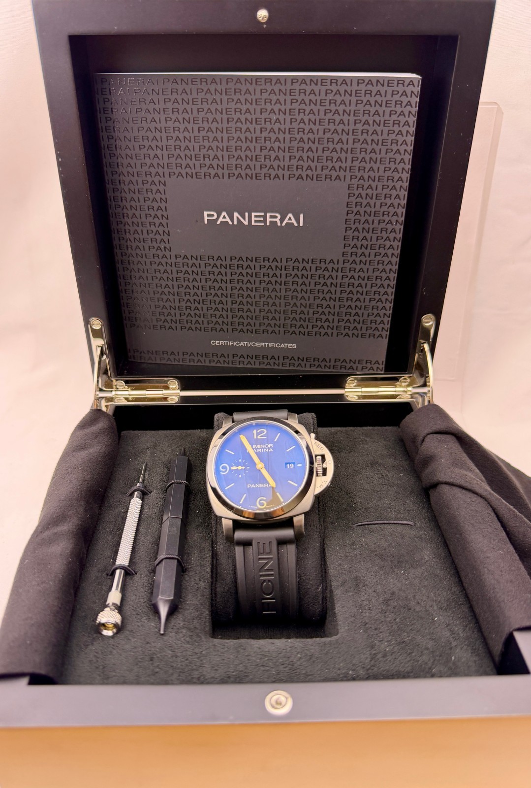 Panerai Luminor Marina 3 Days Titanium Ref. PAM00351 Case #568