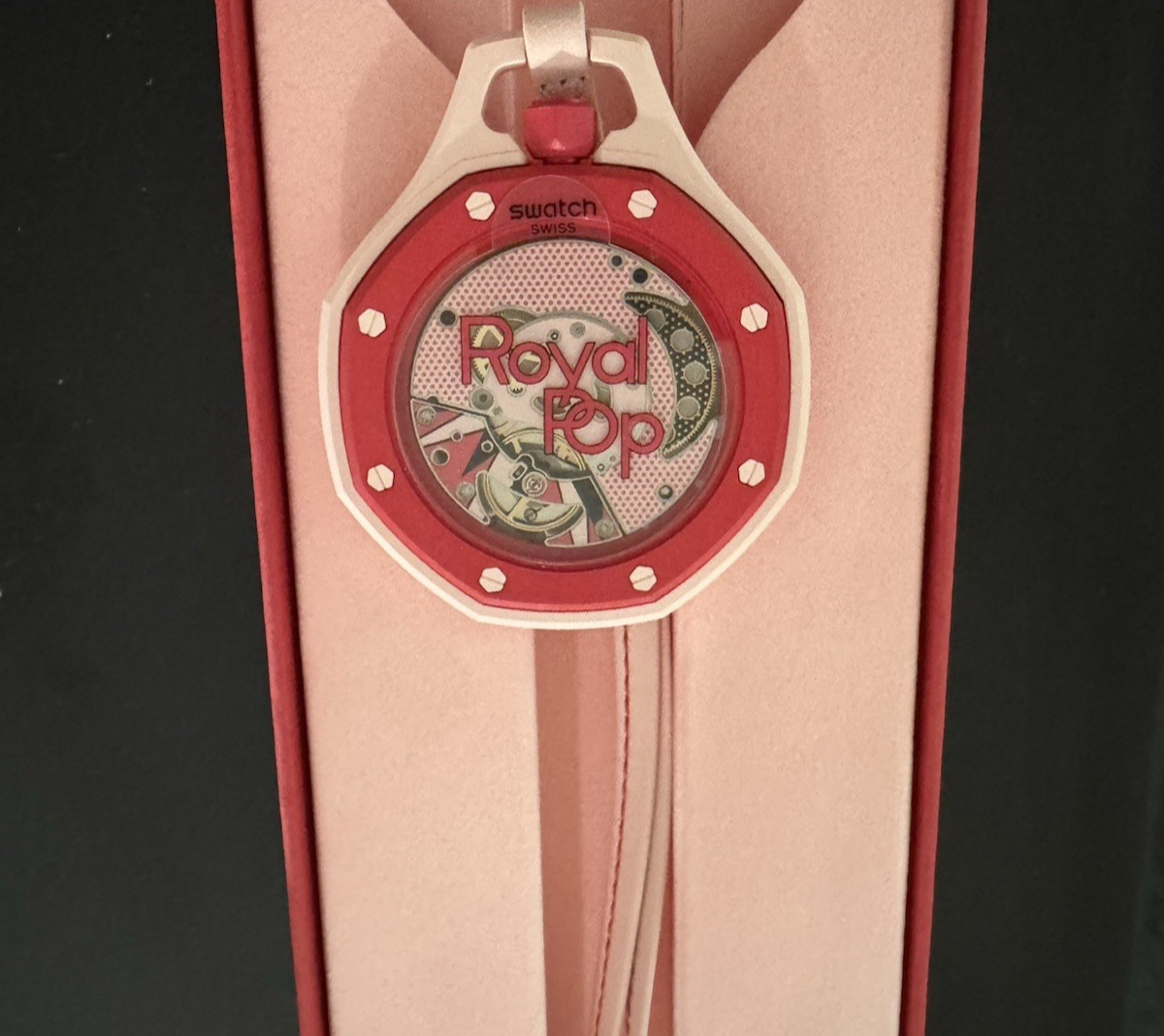 ✅ Swatch x Audemars Piguet Royal Pop Otto Rosso Unworn With Receipt and Papers❗️