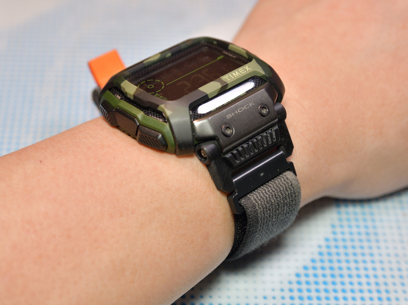 Resin Watch Strap & Band Adapter for Timex TW5M20400 Command Shock CAT 54mm