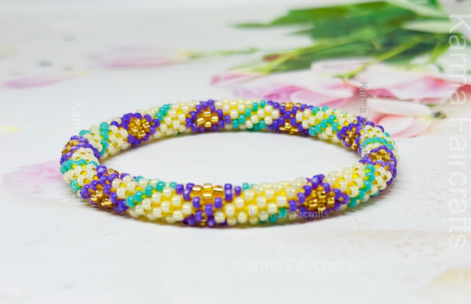 Nepal Beaded Bracelet Colorful Seed Beads Bracelets Hand Crocheted Buy2get1free