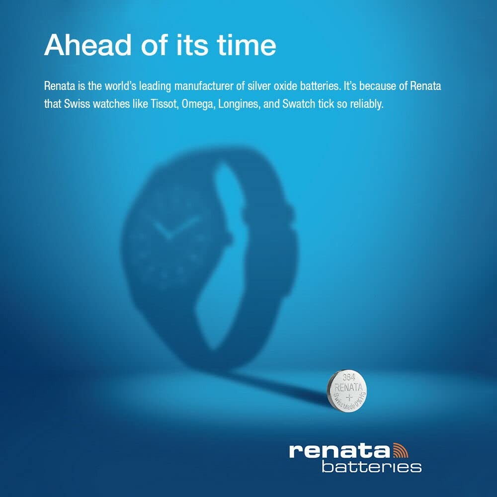 Renata Silver Oxide Battery 364 Sr621sw 1.55V For Watches Toys Cameras
