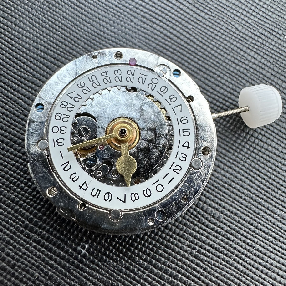 Movement Automatic Mechanical VR 3186 GMT Blue Oil Wire Greenwich Movement