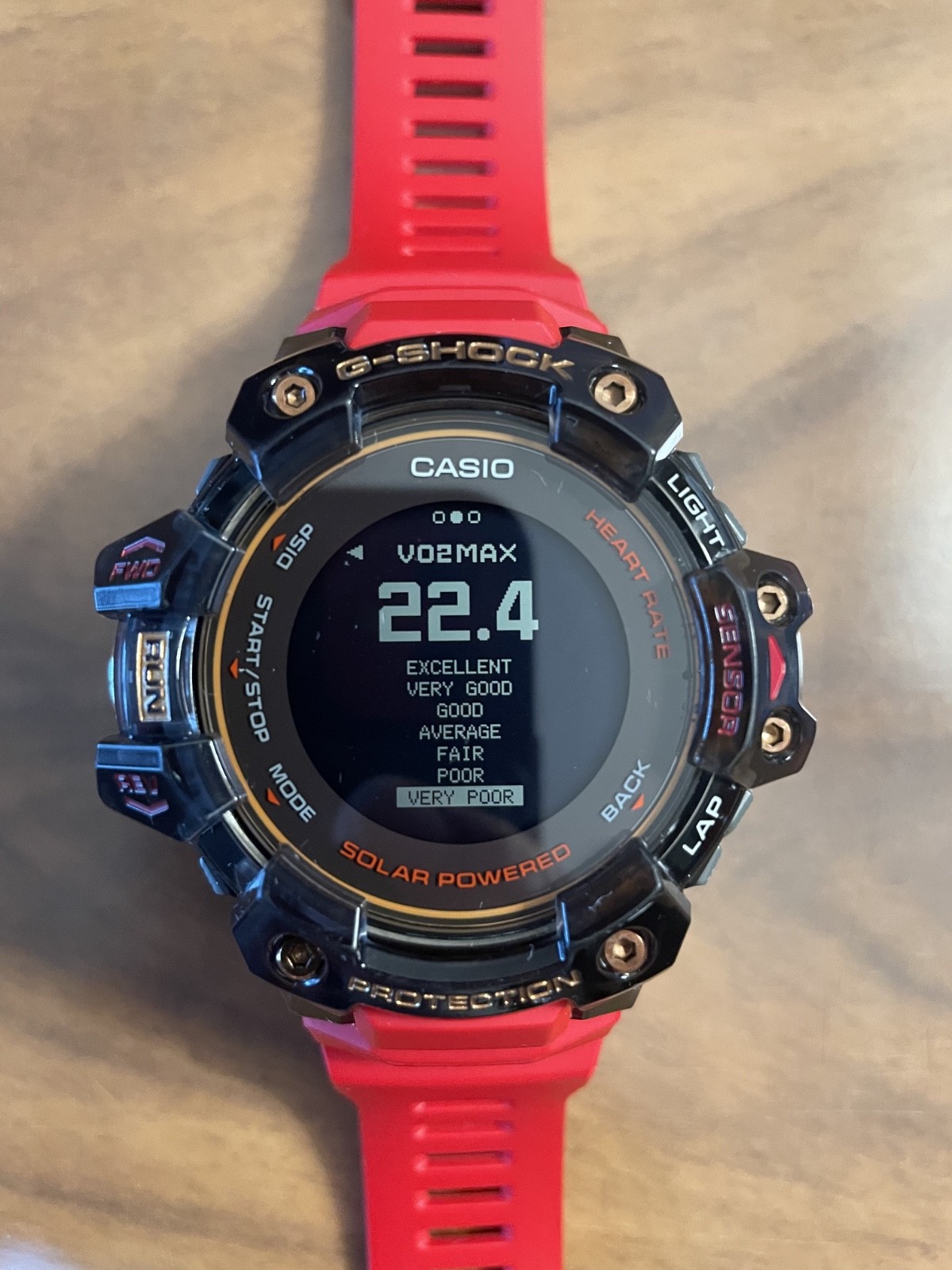 Casio G-Shock G-SQUAD PRO GBD-H1000-4A1JR Limited Edition 56.3mm Blk Resin/Stlss