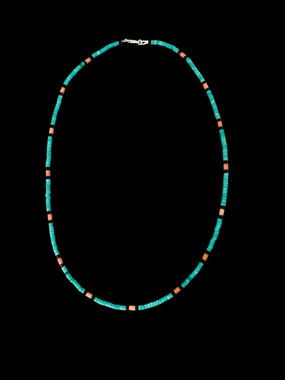 Native American “ Delicate” Turquoise Heishi Neclace