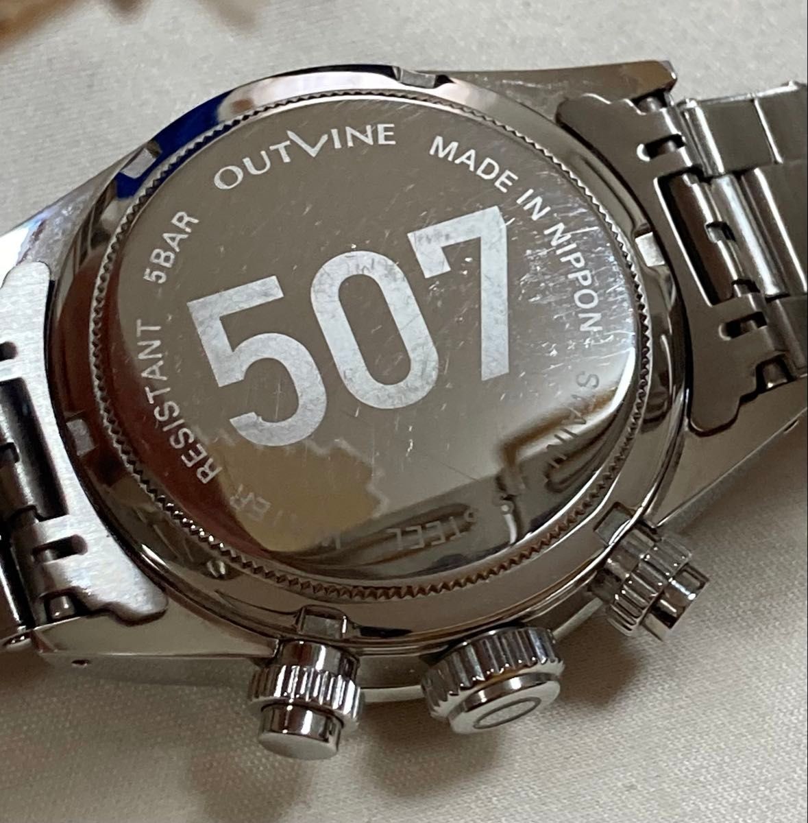 OUTLINE YK20232-1WH Chronograph Quartz Limited Ivory Watch