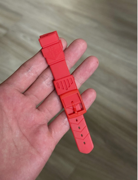 Alternative Rubber Strap 18mm for Tag Heuer Vintage, all colors, new.