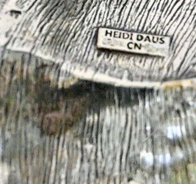 HEIDI DAUS signed “Madam Magnificence” Butterfly Necklace BLUE Aqua NWOT