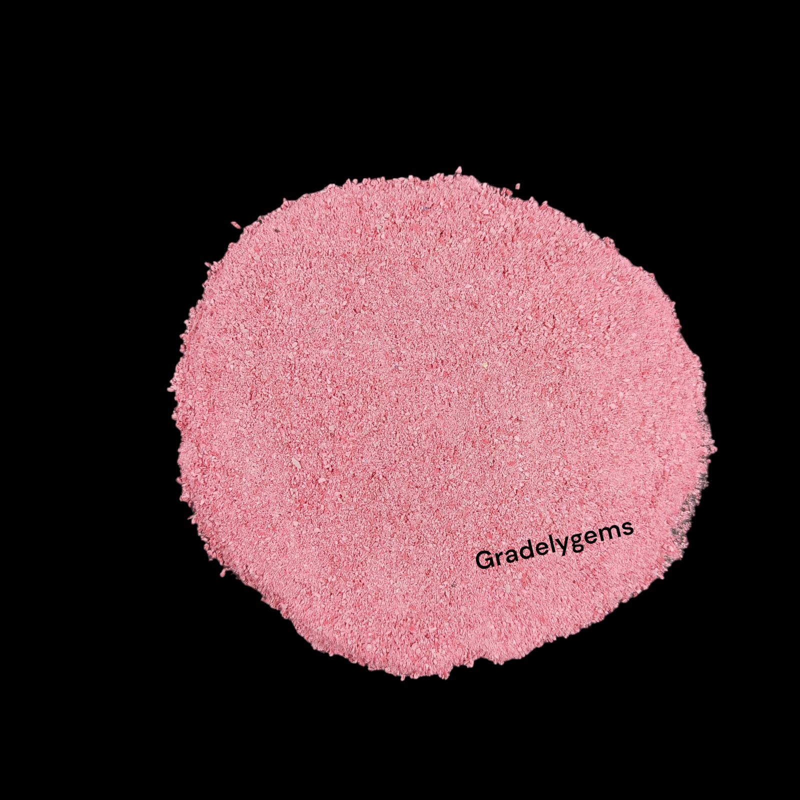 Red Turquoise Gemstone Crushed Powder – Bold Crimson Beauty for Resin Art, Craft