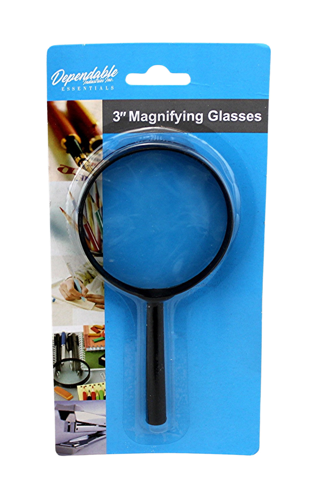 Handheld Magnifying Glass 3X Power REAL Glass Magnifier 6 Inch Long Handle