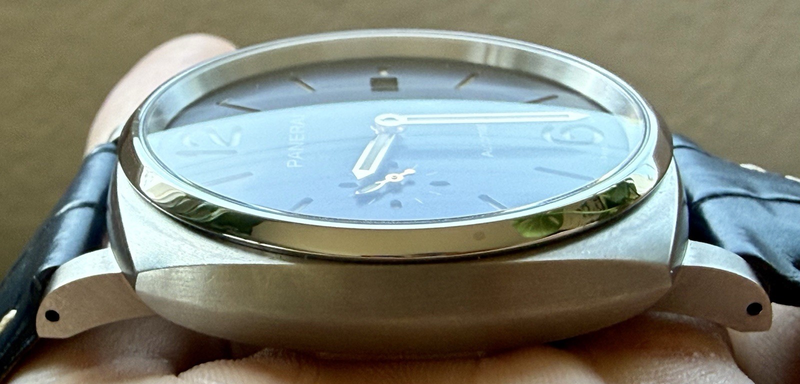 Panerai Luminor Due Titanium Blue Dial 42mm PAM00927 Automatic Watch Only