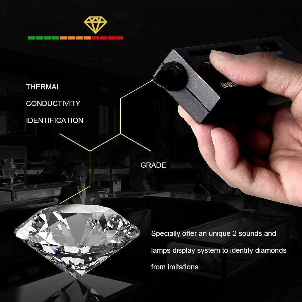 New Diamond Tester High Accuracy Diamond Tester Pen Jewelry Diamond Tester Profe