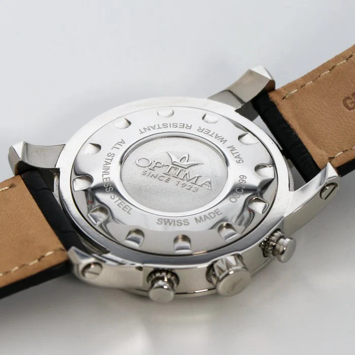 OPTIMA – Swiss Made Watch – OSC299-SL-1 Quartz 45 mm OSC299 50 m (5 ATM / 169