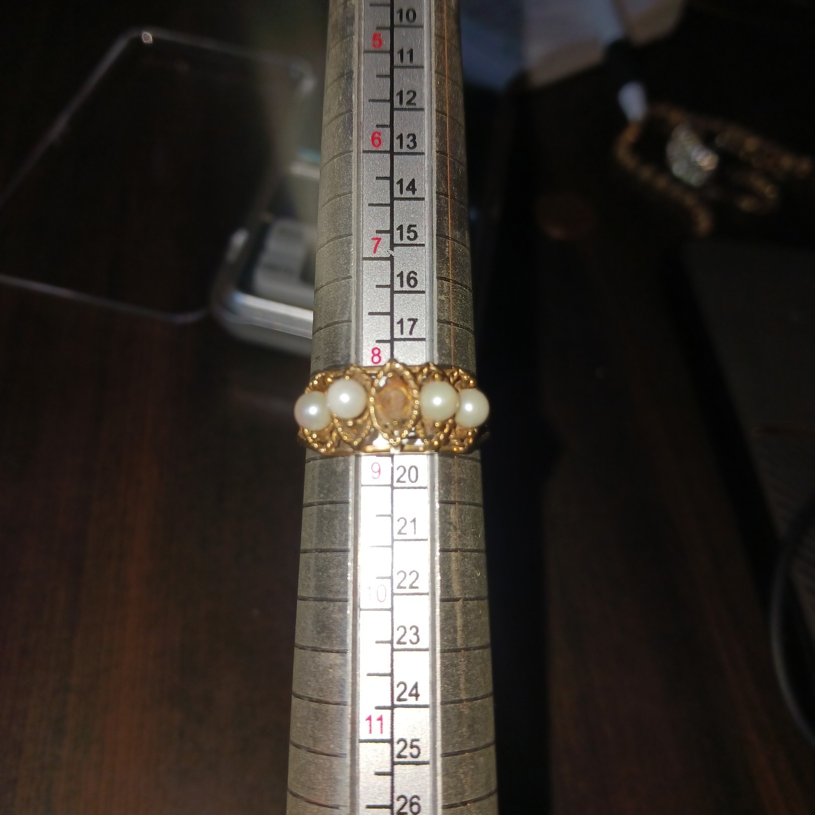 Gold Scrap Ring 2 grams Plus (Including stone ) 10k , Missing Stone