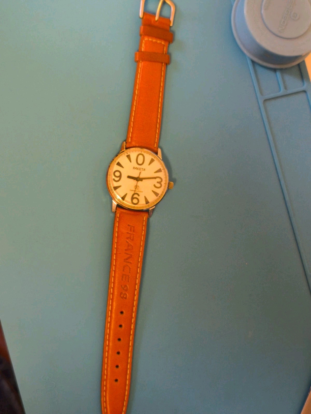 Raketa Big Zero USSR Vintage Hand-Winding Watch Cal. 2609.HA Fully Serviced