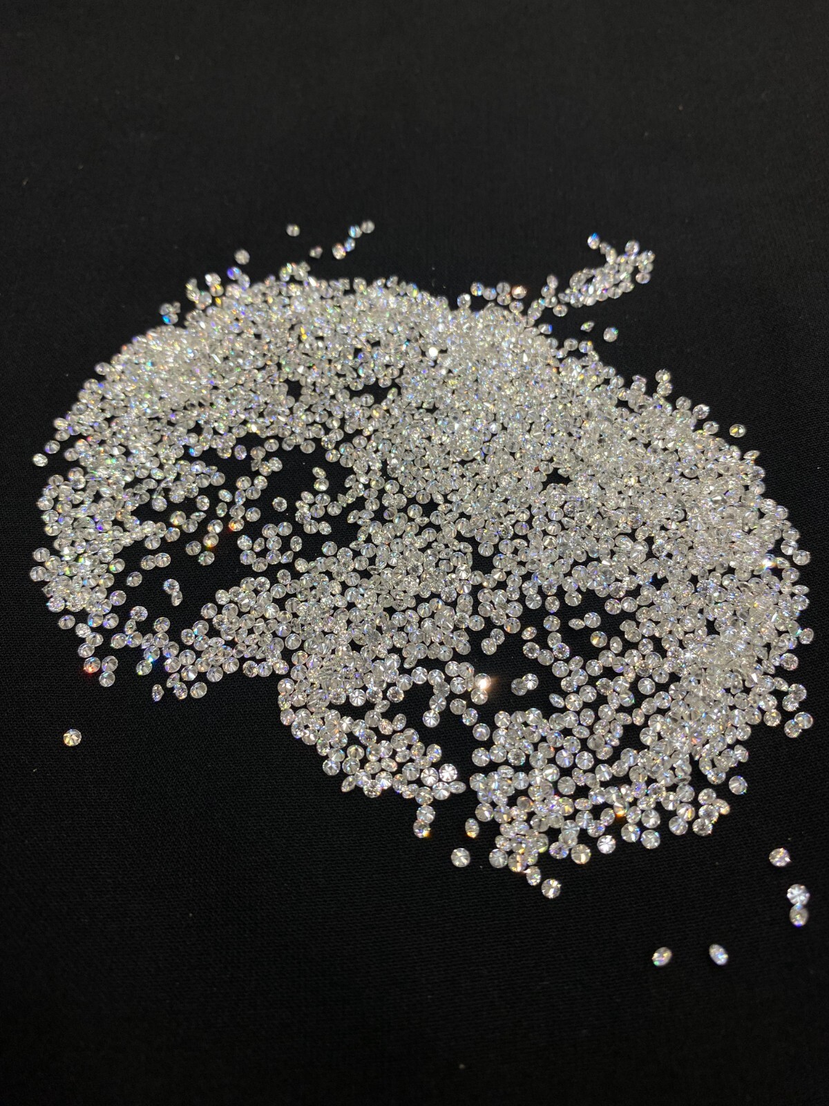 Natural Loose Diamond Round 30 Pcs Lot VVS Clarity D-F White Colorless 1.20MM