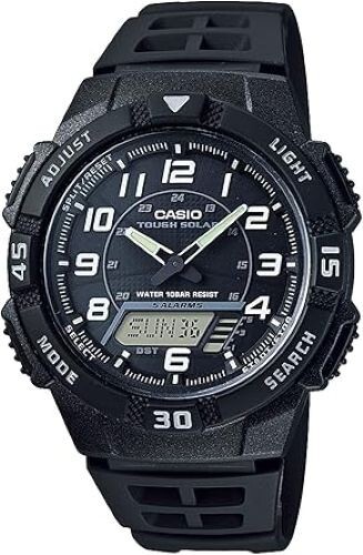 CASIO AQ-S800W-1BJH Watch waterproof LED Men’s Black new free shipping