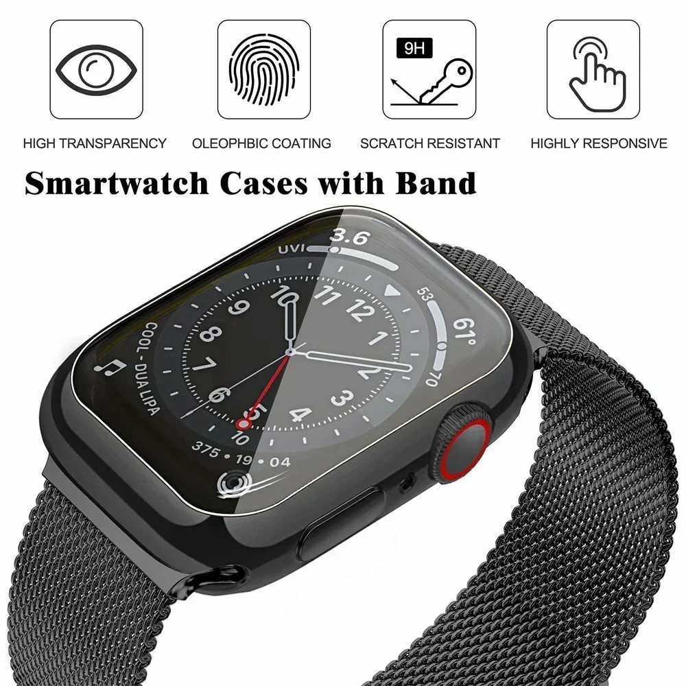 Milanese Loop Band iWatch Strap For Apple Watch Ultra 11 10 9 8 7 SE 38mm-49mm