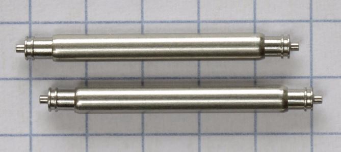 20mm OEM SEIKO 2.5mm FAT Spring Bars PROSPEX Doule-Fringe 0.8mm Tip x6 A