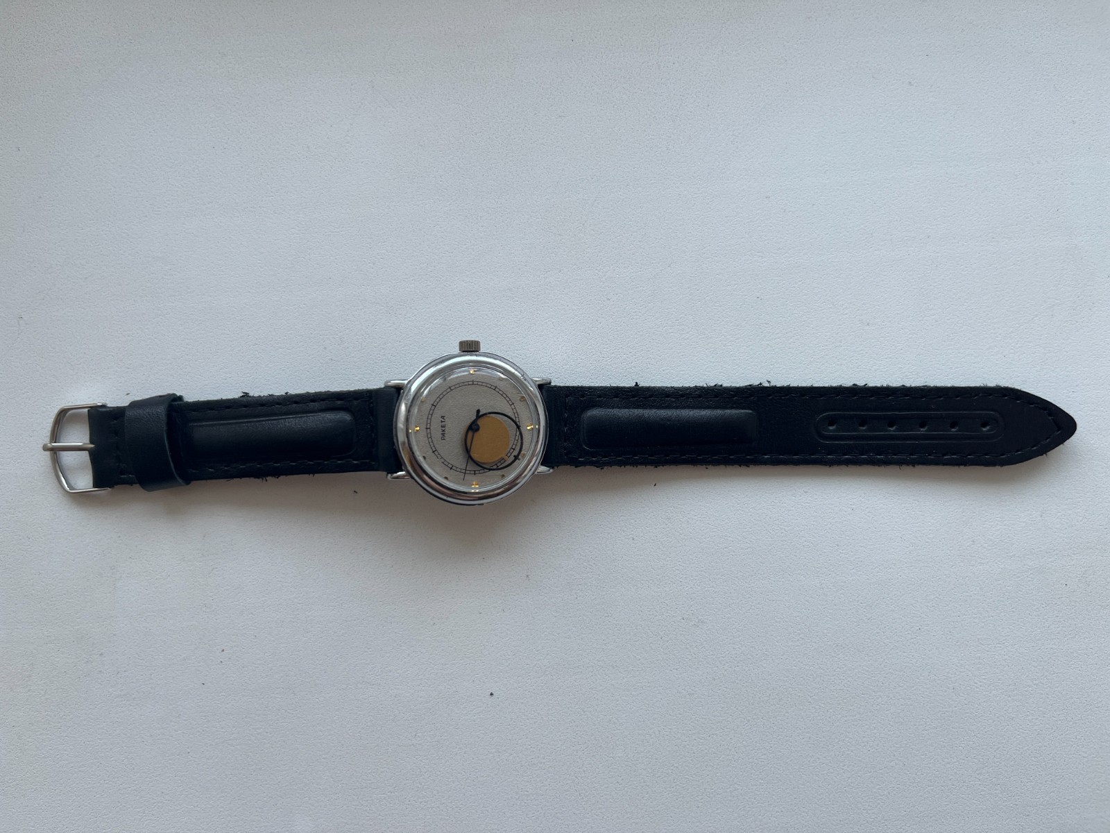 VTG Soviet Mechanical wristwatch RAKETA Copernic Kopernik USSR ( Serviced)