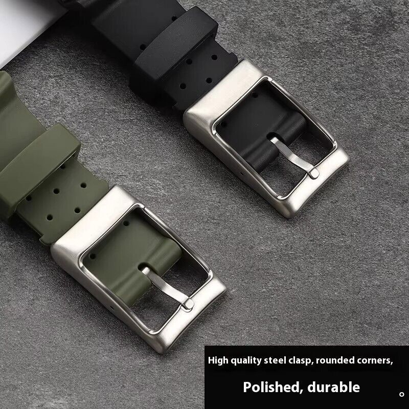 Strap/Adapters For Citizen Men’s Diver B873-S057892 Rubber Dive Watch Band