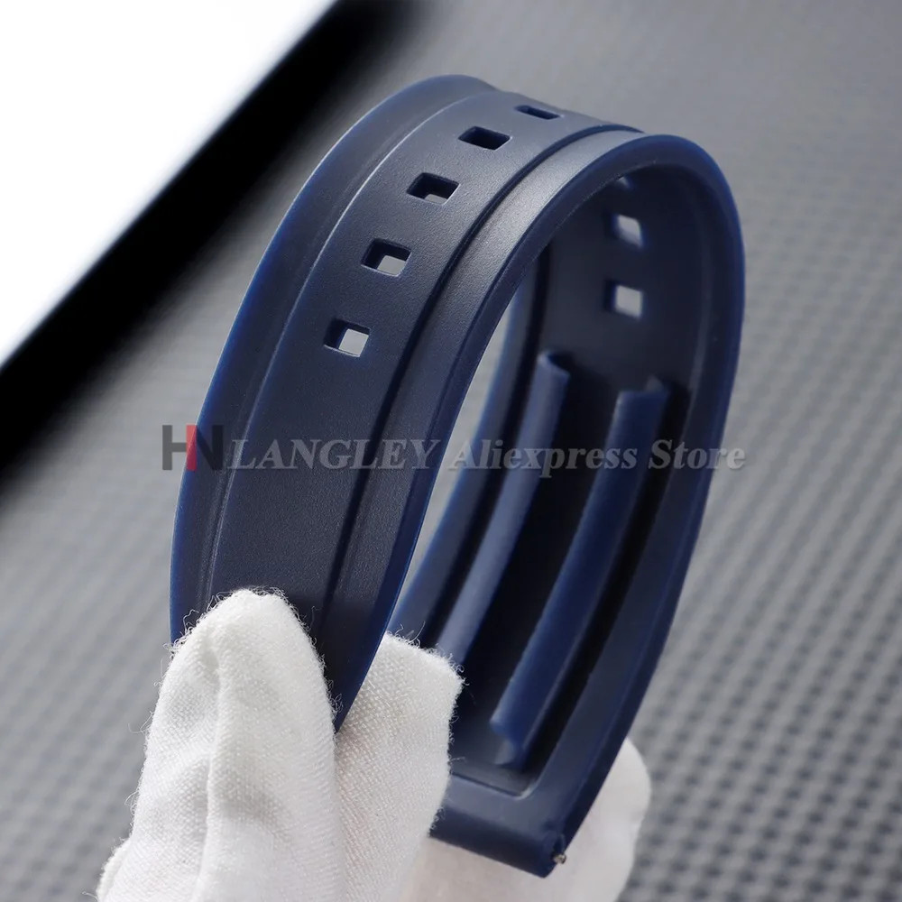 Quick Release Silicone Rubber Watch Strap 18mm 20mm 22mm 24mm Sport Band
