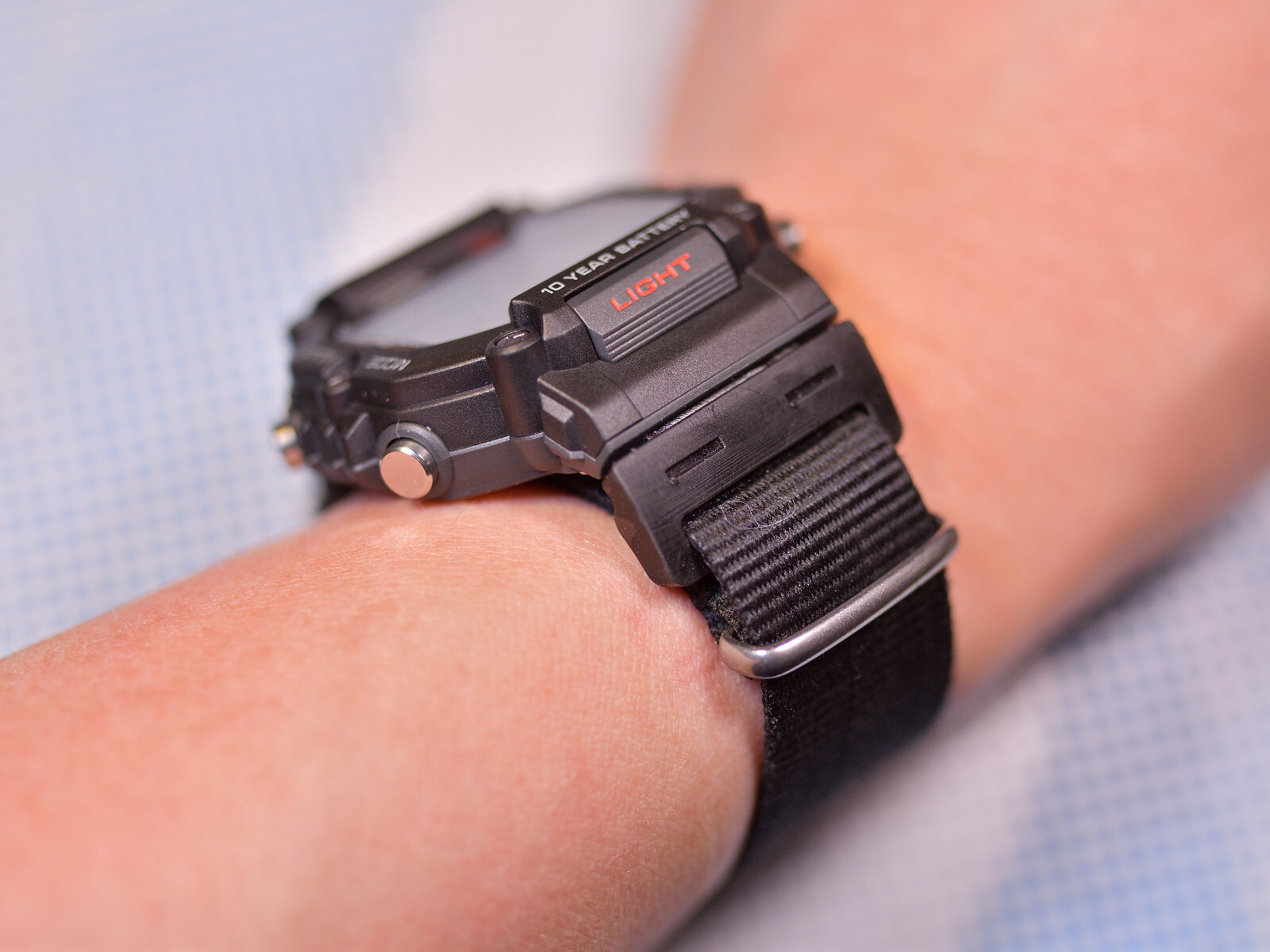 Tough Resin Strap Adapter For Casio AE1600 Digital Series Watch