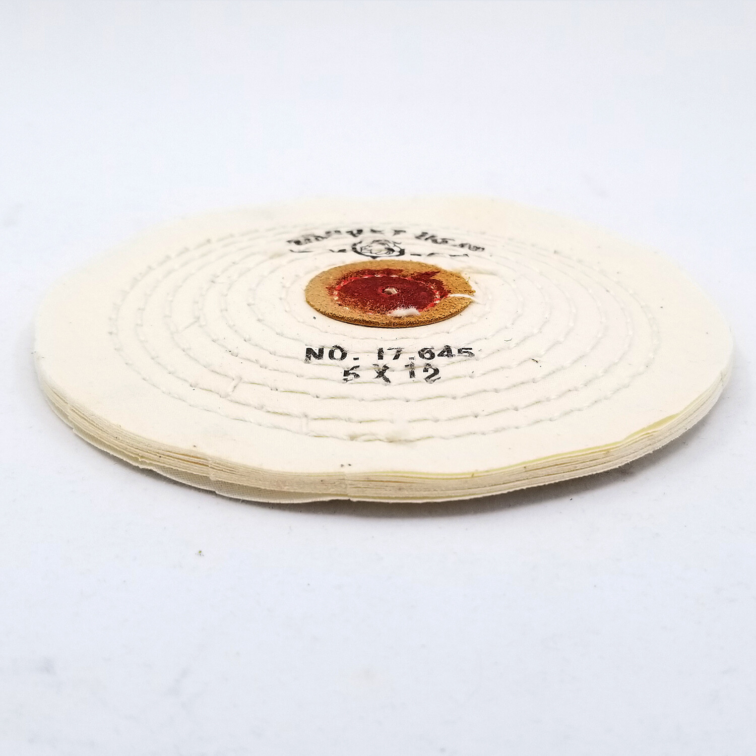 POLISHING BUFFS KNIFE EDGE MUSLIN BUFF WHEEL 12 PLY RAZOR EDGE 5”