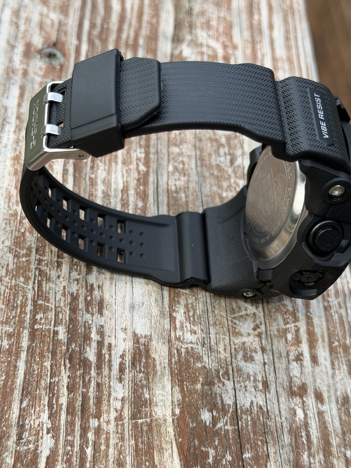 Casio G-SHOCK Mudmaster ABC Sensor Analog/Digital Black Resin 200m Watch