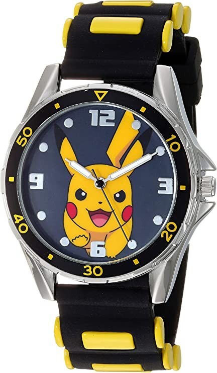 Accutime Kids Pokemon/Sonic Digital LCD Quartz Watch for Toddlers, Boys, Girls