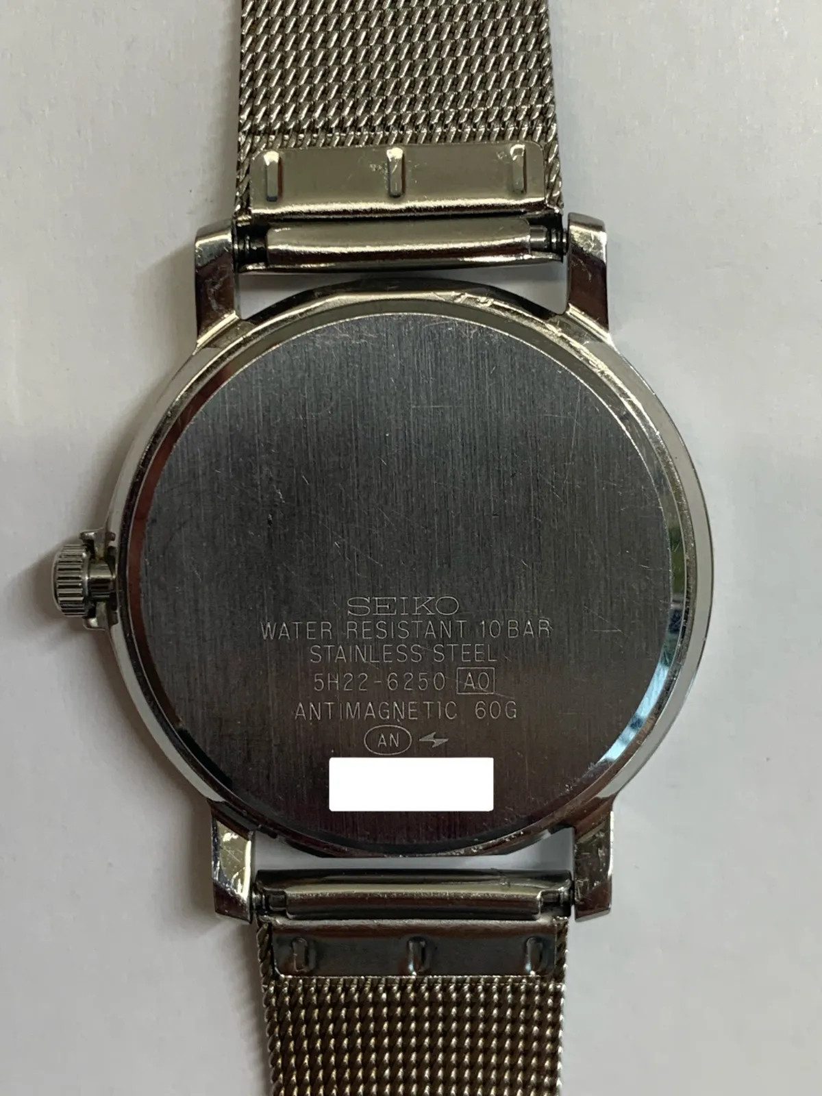 A2687 Used Seiko AVENUE 5H22-6250