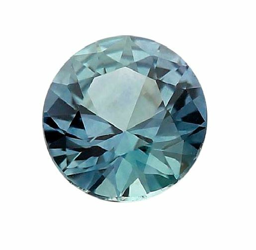 Natural Fine Blue-Green Montana Sapphire – Round – USA – AAA Grade