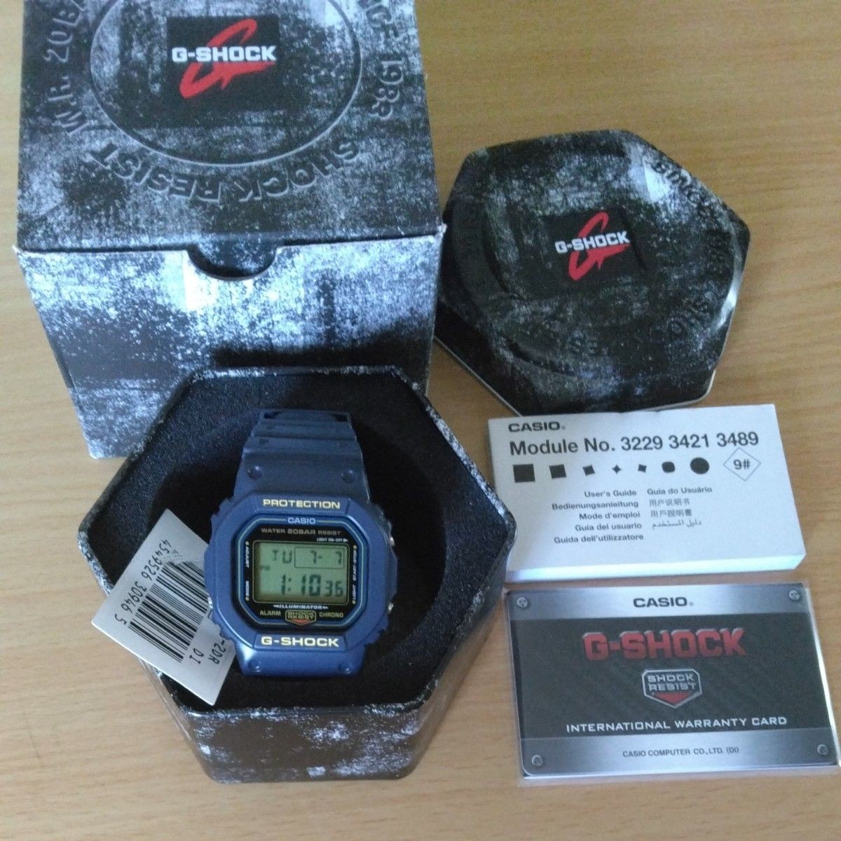 Casio G-SHOCK DW-5600RB-2DR Navy Digital Watch