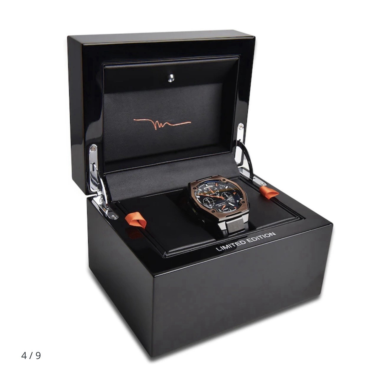 BULOVA MARC ANTHONY SERIES X 262kHz CHRONOGRAPH LIMITED EDITION 18K WATCH 98B402