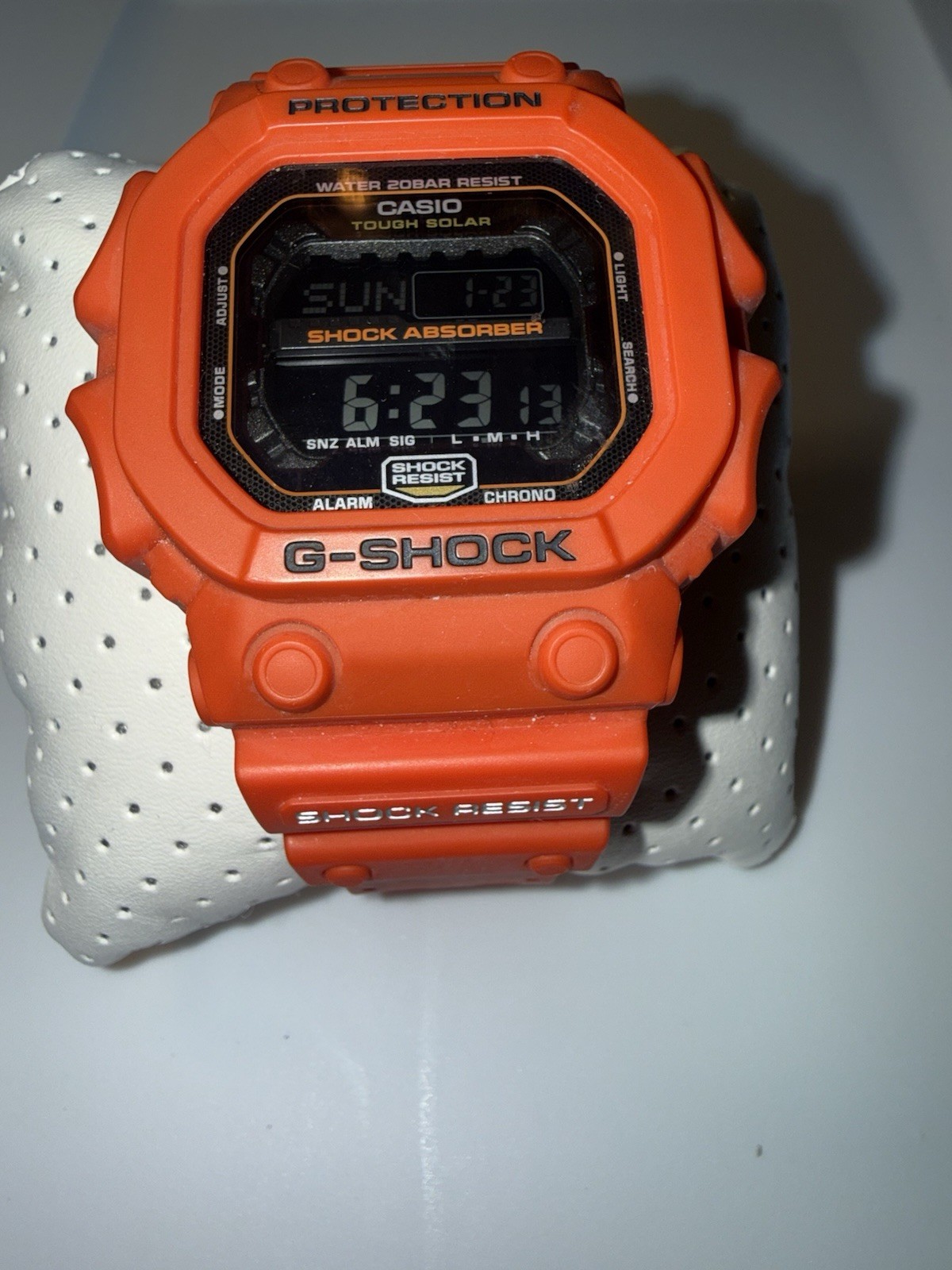 Casio G-Shock GX-56 King G 55.5mm Tough Solar Orange Digital Watch