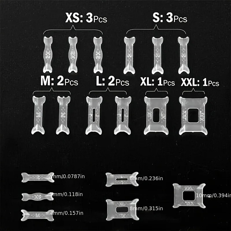 12PCS Ring Size Adjuster Set Invisible Ring Tightener for Loose Rings………..