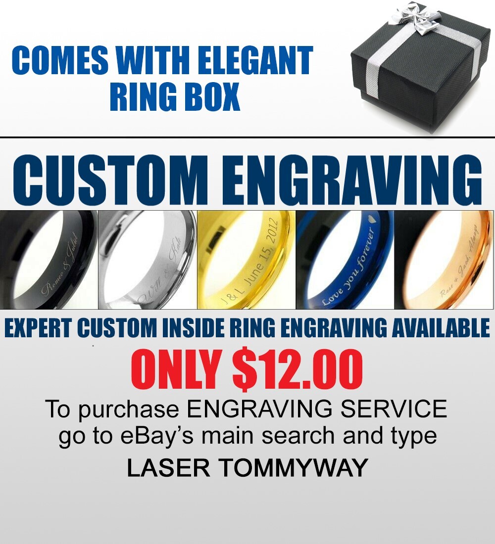 Black Tungsten Carbide Men’s Ring Deer Antler & Turquoise Wedding Band