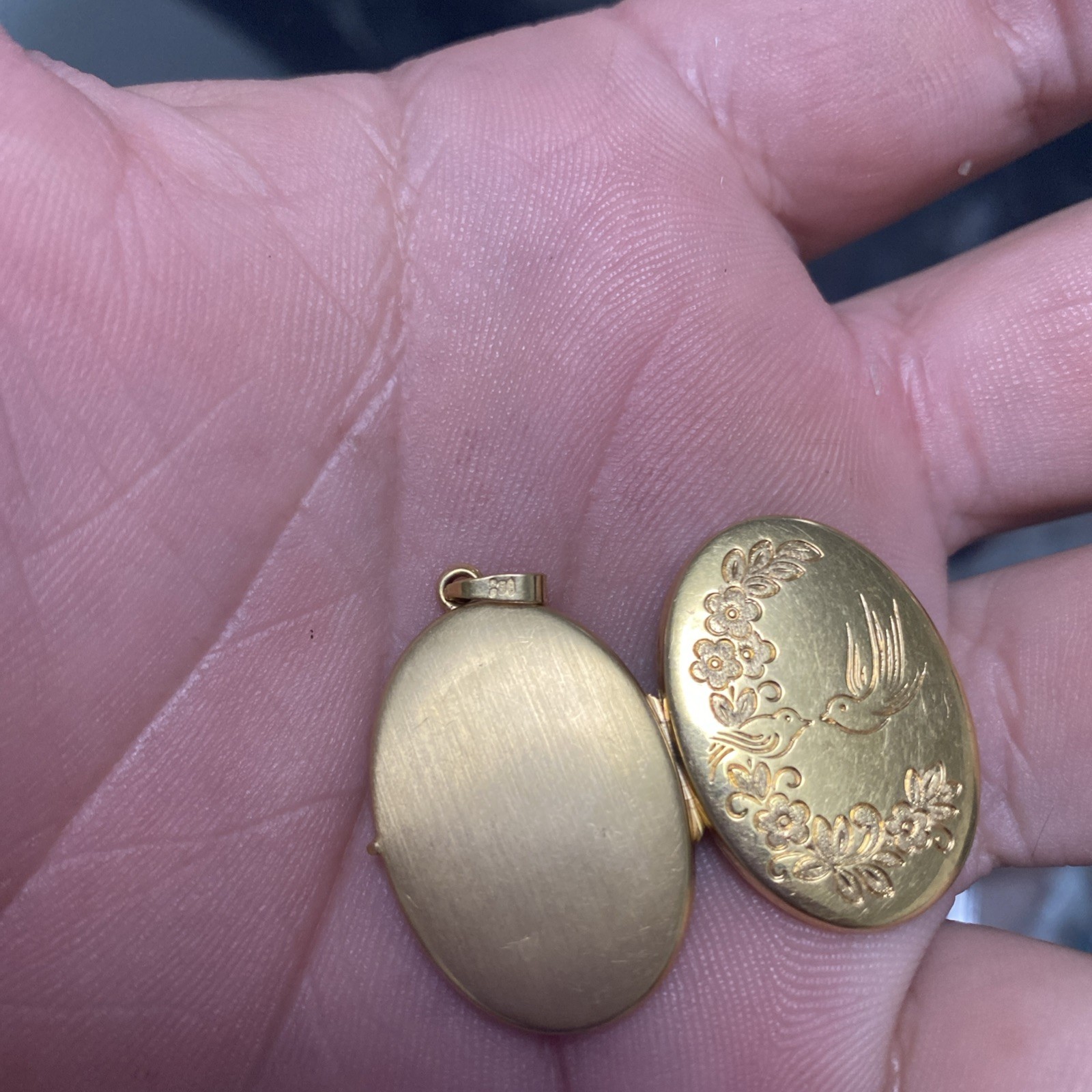 9kt 375 Cameo 3.4gr Colgant Pendant