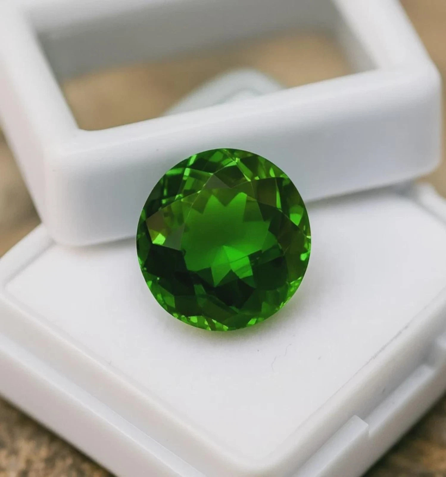 8 Ct+ Natural Russian Alexandrite Certified | Round Brilliant Cut Gemstone Ring