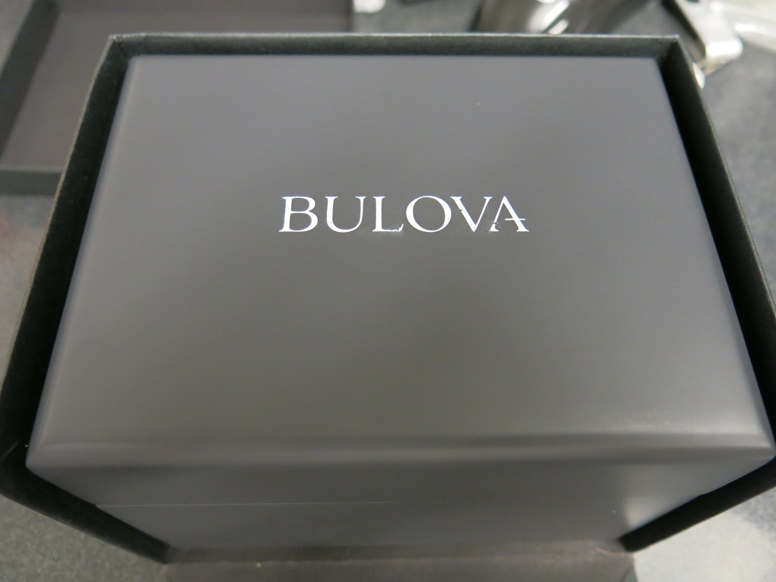 Bulova Lunar Pilot Chronograph with Bracelet with full kit boxes and papers