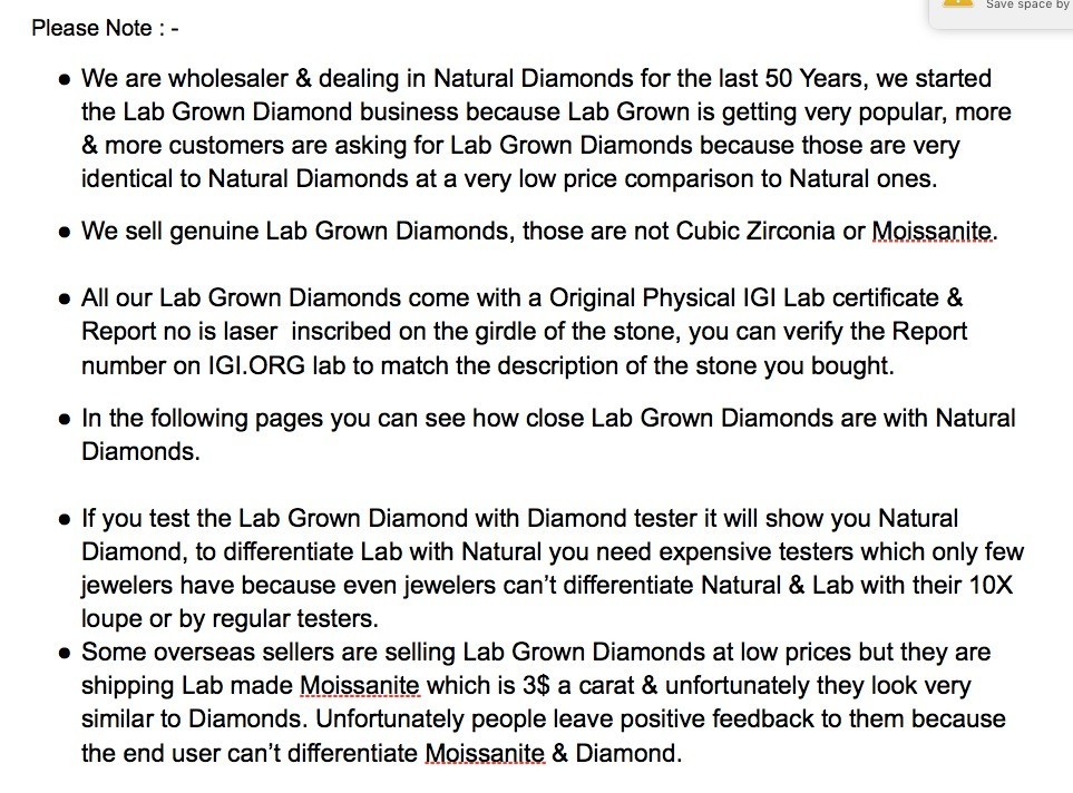 4.00 Ct Round EF VS Lab Grown Diamond 3 Prong Pushback Studs in 14k White Gold