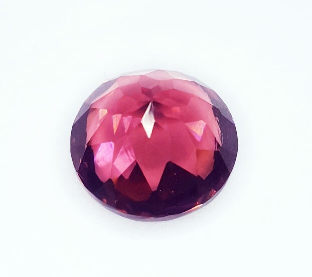 18 Ct Natural Padparadscha Sapphire Loose Gems Certified Round Cut Sapphire A41