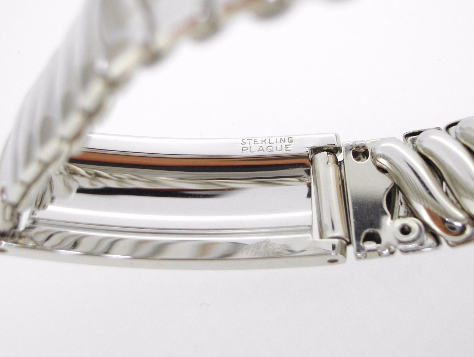 Bracelet Foster Youth ID identification Sterling silver plaque expansion link 5″