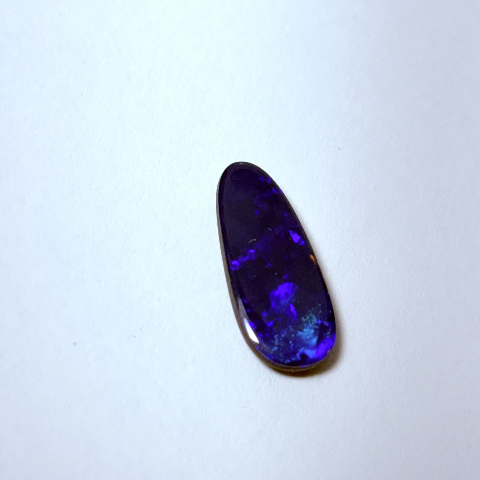 2.70ct Australian Boulder Opal Doublet Loose 16.2mm 0.55g
